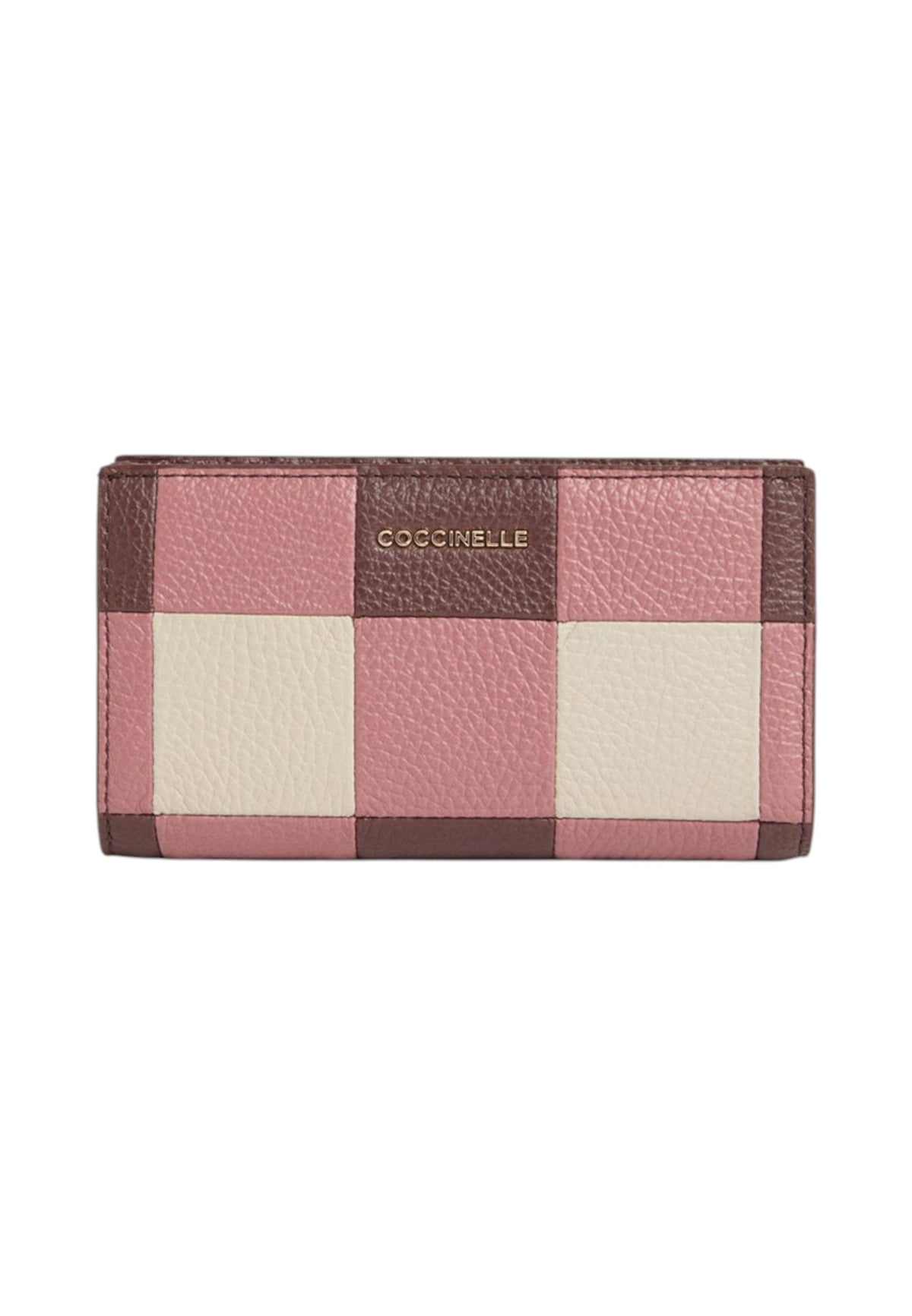 Portafoglio  Donna Coccinelle Motivo Vichy Metallic Vichy Patch E2VWR11F101
