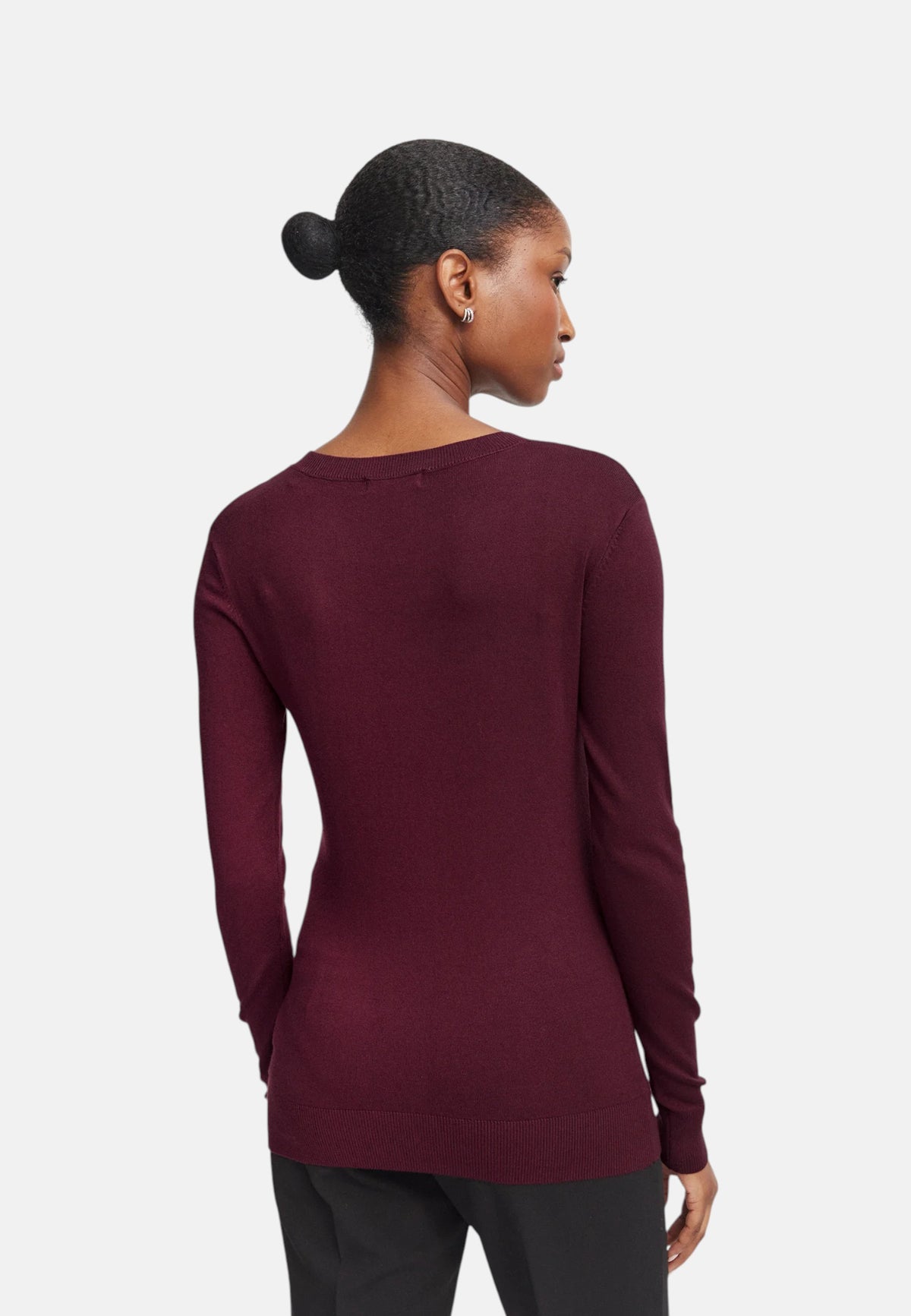 Maglione A Girocollo Donna Guess Logo Georgia W6BR53Z1454