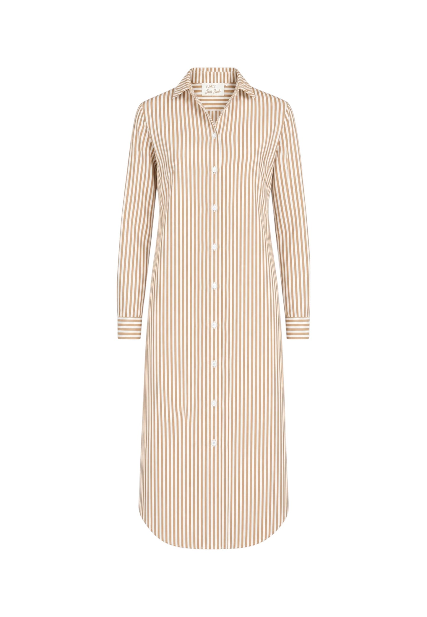 Vestito Lungo Donna Mc2 Saint Barth Chemiser Stripes Adeline ADN0001