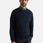 Maglia A Girocollo Uomo Harmont & Blaine Misto cotone e cashmere, Regular Fit, Tinta unita, Finiture a costine, Made in Italy  HRR249030744