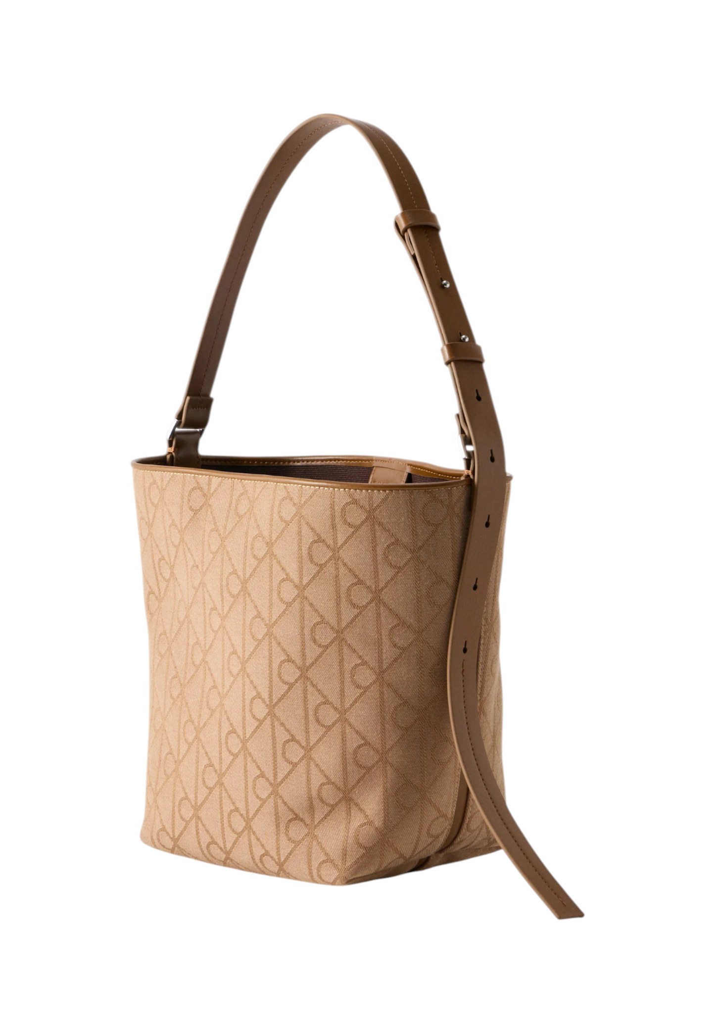 Borsa A Spalla Donna Calvin klein Aop Jacquard Bucket Emblem LV04F3535G
