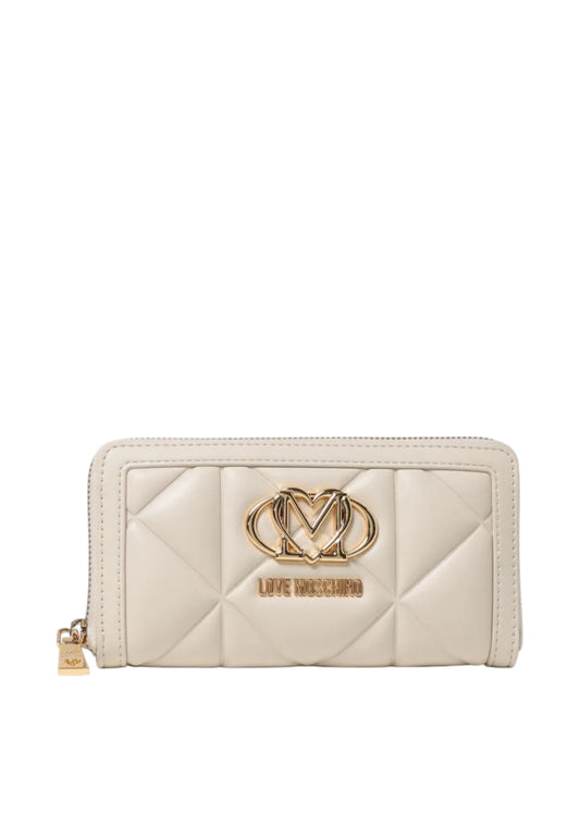 Portafoglio Con Zip Donna Love Moschino