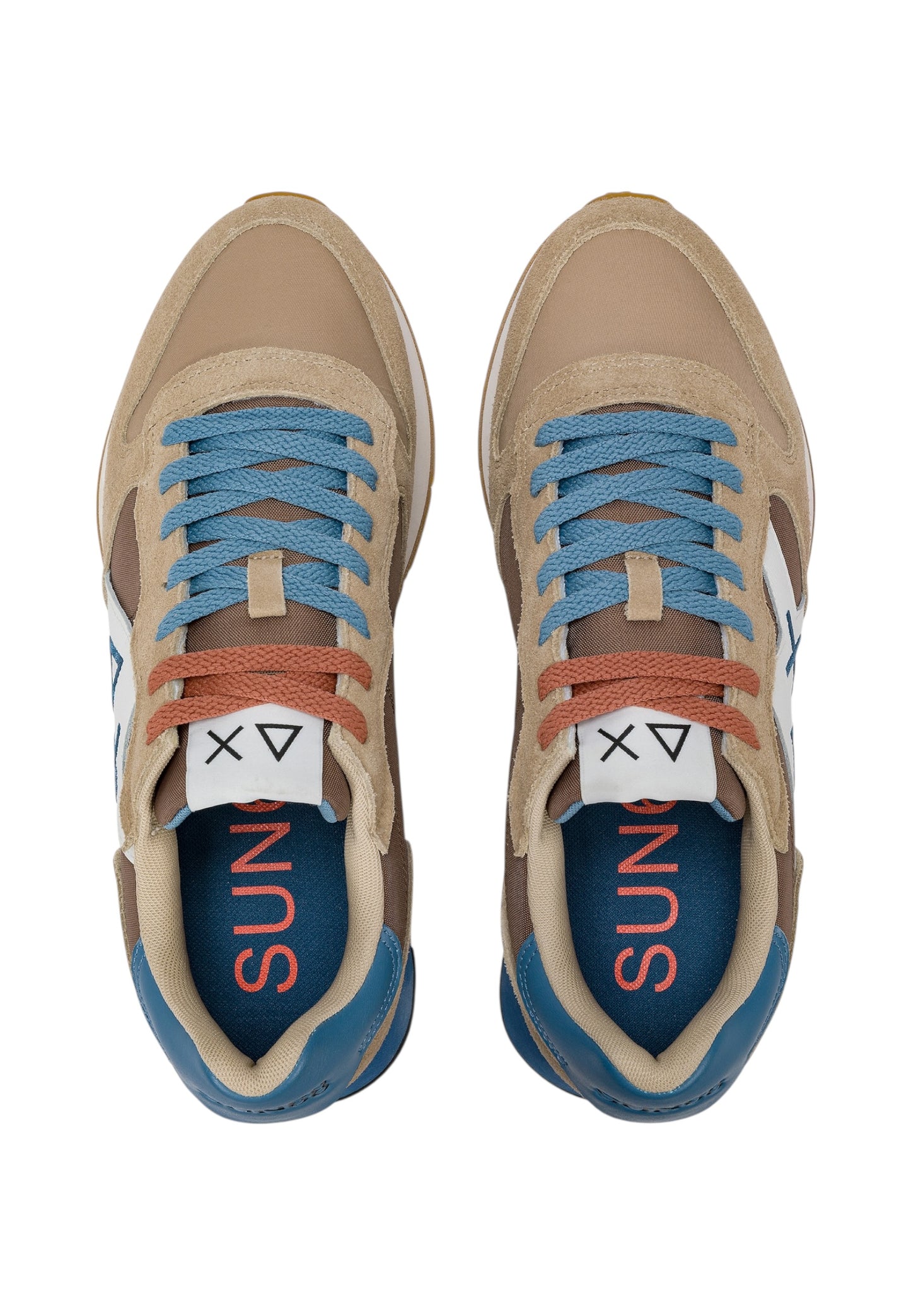 Sneakers Basse Uomo Sun68  Jaki 2.0 Bicolor Z36116