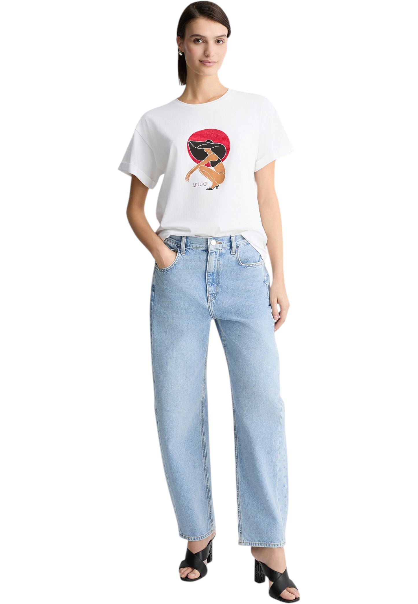 T-Shirt Manica Corta Donna Liu Jo  Sun Woman
