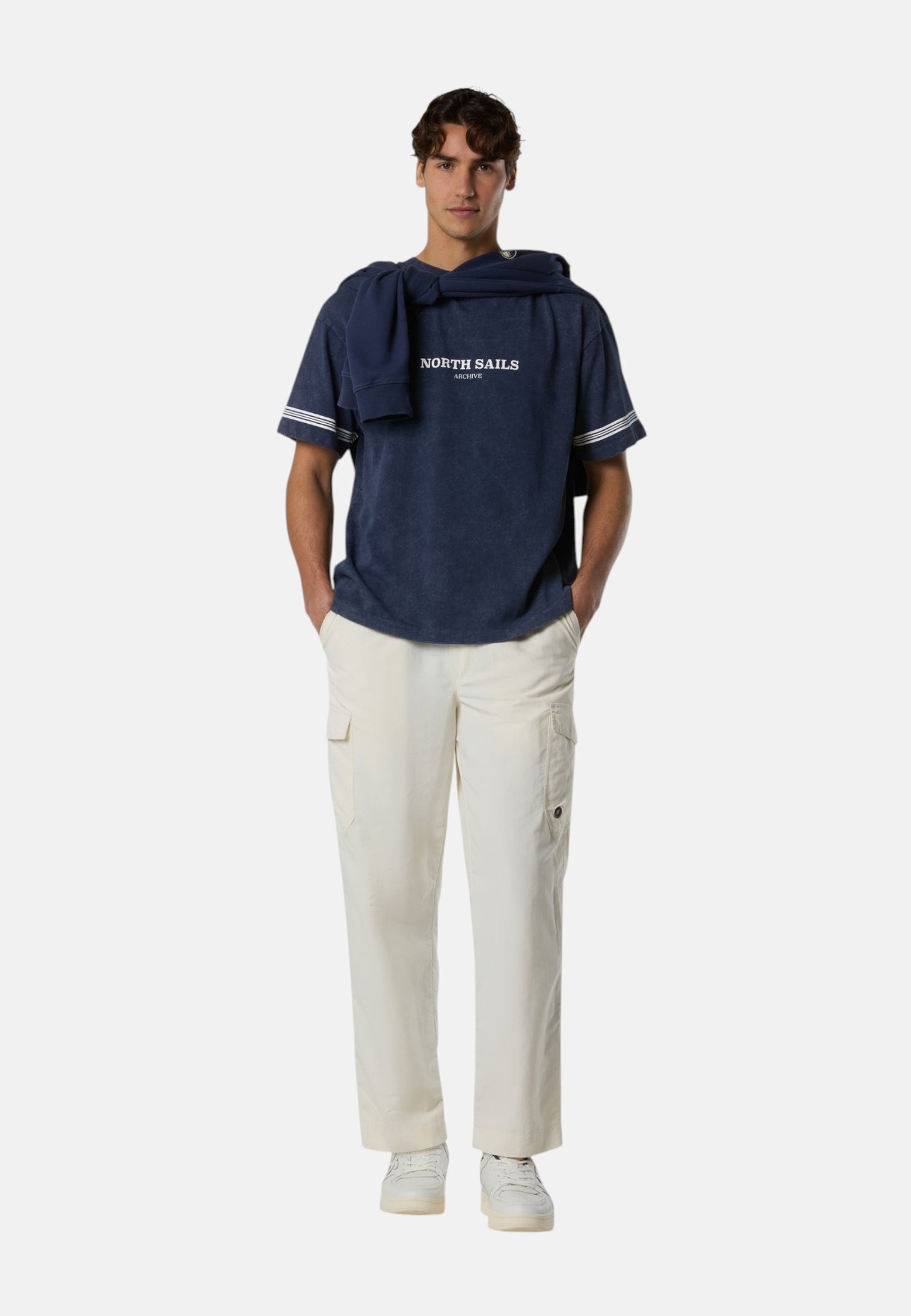 T-Shirt Manica Corta Uomo North Sails Con Stampa  693166