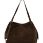 Borsa A Spalla Donna Braccialini Shopper, Manico doppio, Chiusura con zip, Due tasche interne, una con zip e una aperta, Finitura effetto camoscio, Dimensioni: 35 x 15.5 x 30 Cm Sara B19373PP