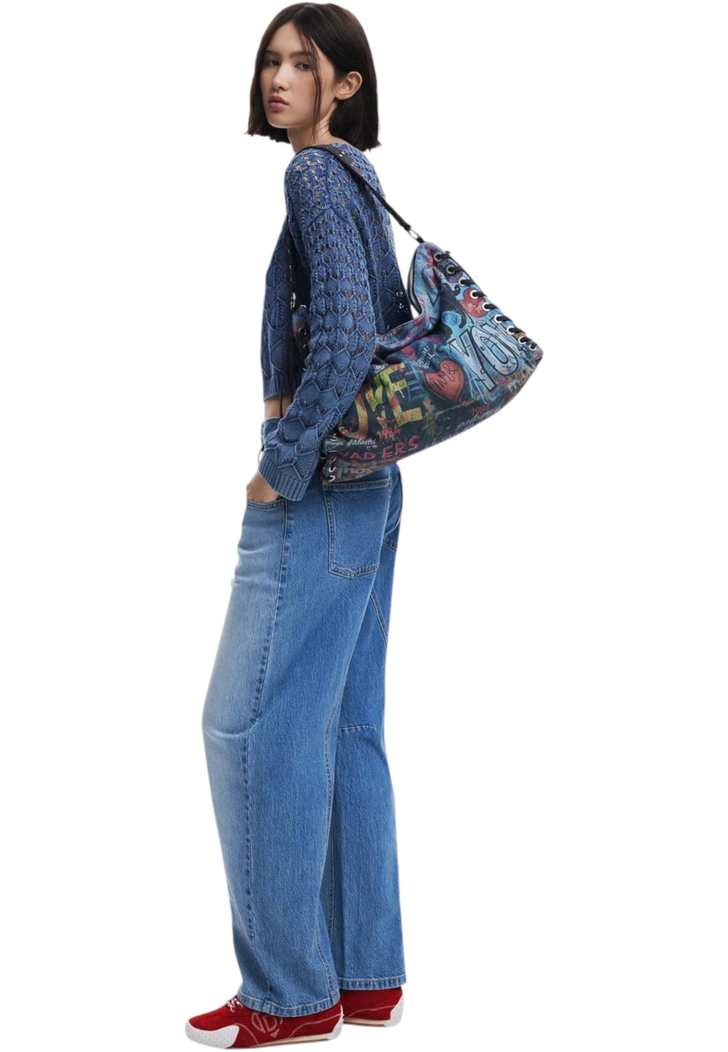 Borsa A Tracolla Donna Desigual  Pizzicato Leiria 25WAXD23