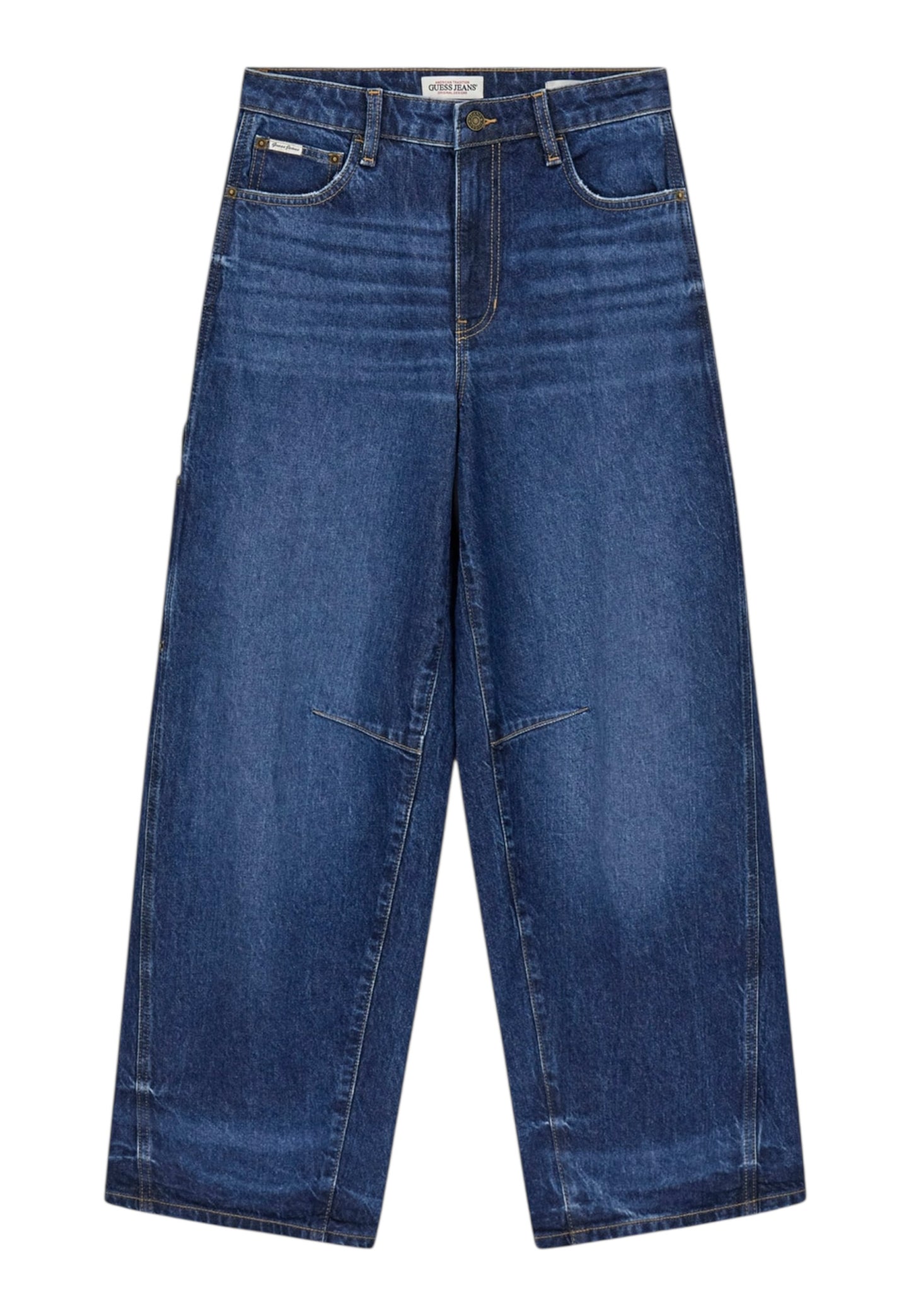 Jeans Barrel Leg Donna Guess Vein Dark Used Gj Barrel Carpenter W6RA2MD6337