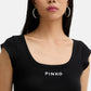 Top  Donna Pinko Costina Logo Tenace 105511A338