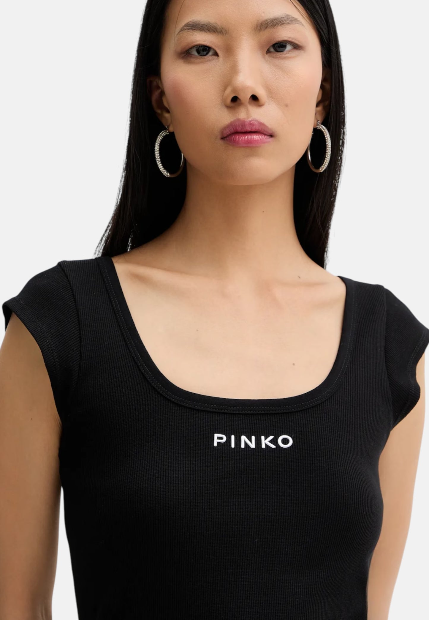 Top  Donna Pinko Costina Logo Tenace 105511A338