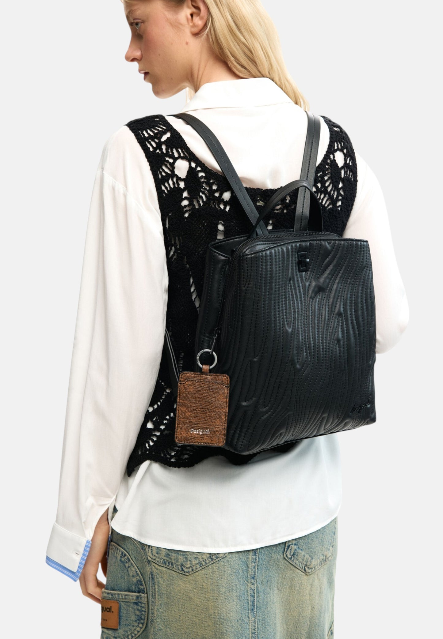 Zaino  Donna Desigual  Helium Sumy Mini Black 26SAKP42