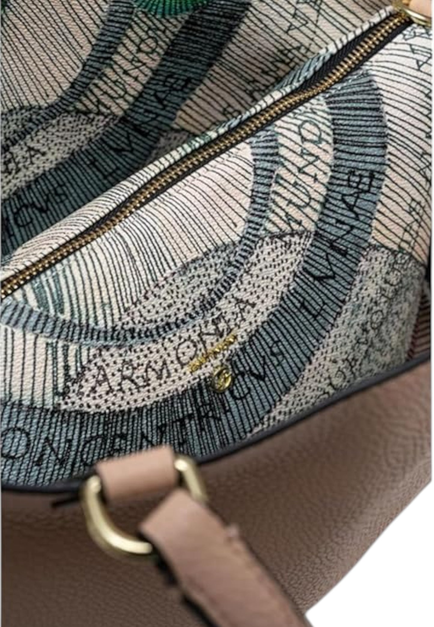 Borsa A Spalla Donna Gattinoni Large Doppio Manico Reversibile Con Pochette Estraibile Planetarium BIGP58170WVW