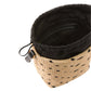 Borsa A Mano Donna Pinko In Rafia Bucket Mini Chevron 106835A391