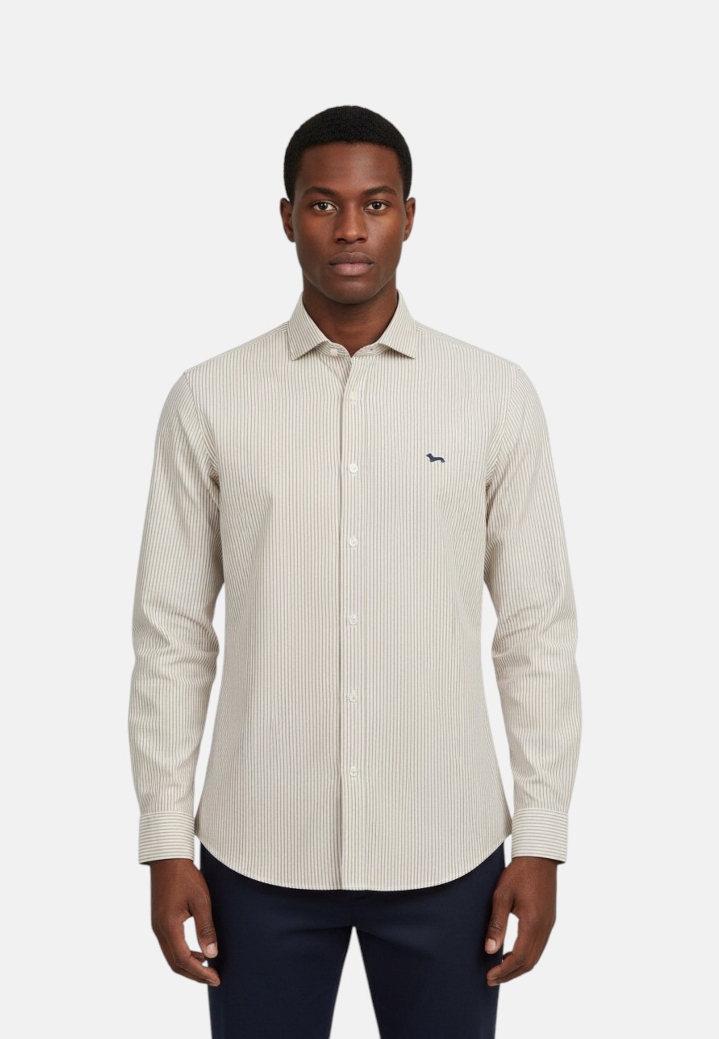 Camicia Manica lunga Uomo Harmont & Blaine A Righe  CNQ074013439I