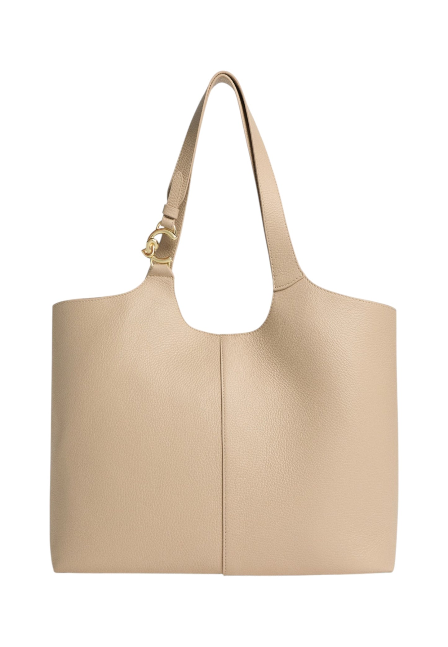Borsa A Spalla Donna Coccinelle In Pelle Martellata Coccinelle C-Easy Large E1SHA110101