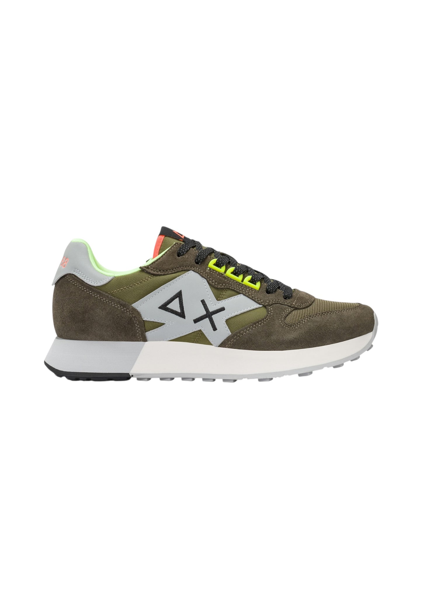 Sneakers Basse Uomo Sun68  Jaki 2.0 Fluo Z36117