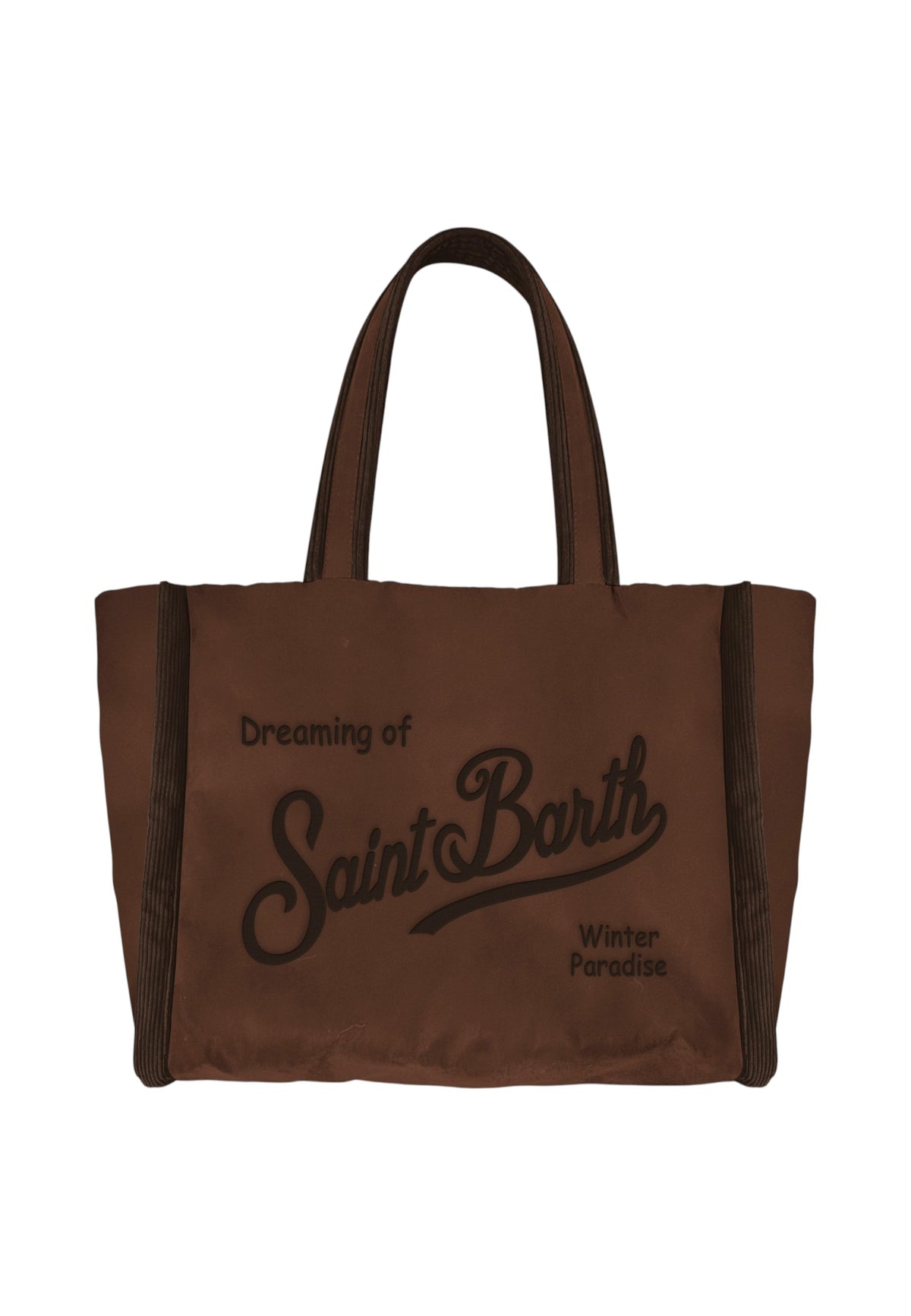 Borsa A Spalla Donna Mc2 Saint Barth Logo Sul Davanti, Doppi Manici, Il Logo Saint Barth Sul Davanti Vanity Wax VANI046