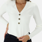 Maglione A Girocollo Donna Liu Jo Con Alamari  WF6226MS81R