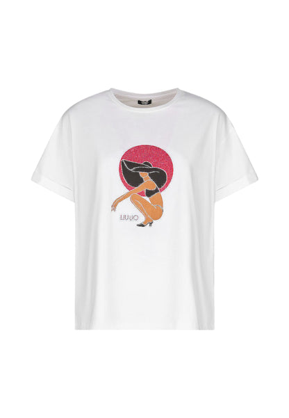 T-Shirt Manica Corta Donna Liu Jo  Sun Woman