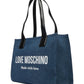 Borsa A Spalla Donna Love Moschino In Denim  JC4056PP1OLG1