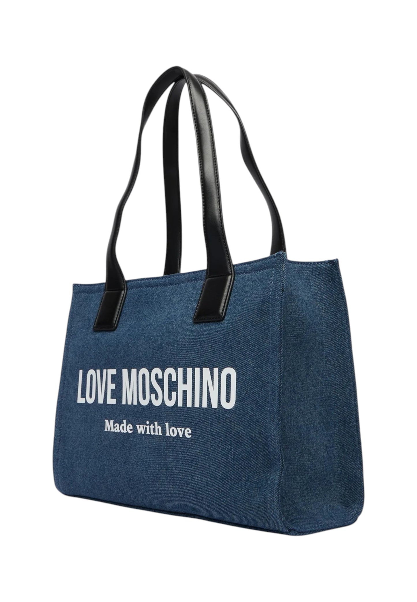 Borsa A Spalla Donna Love Moschino In Denim  JC4056PP1OLG1