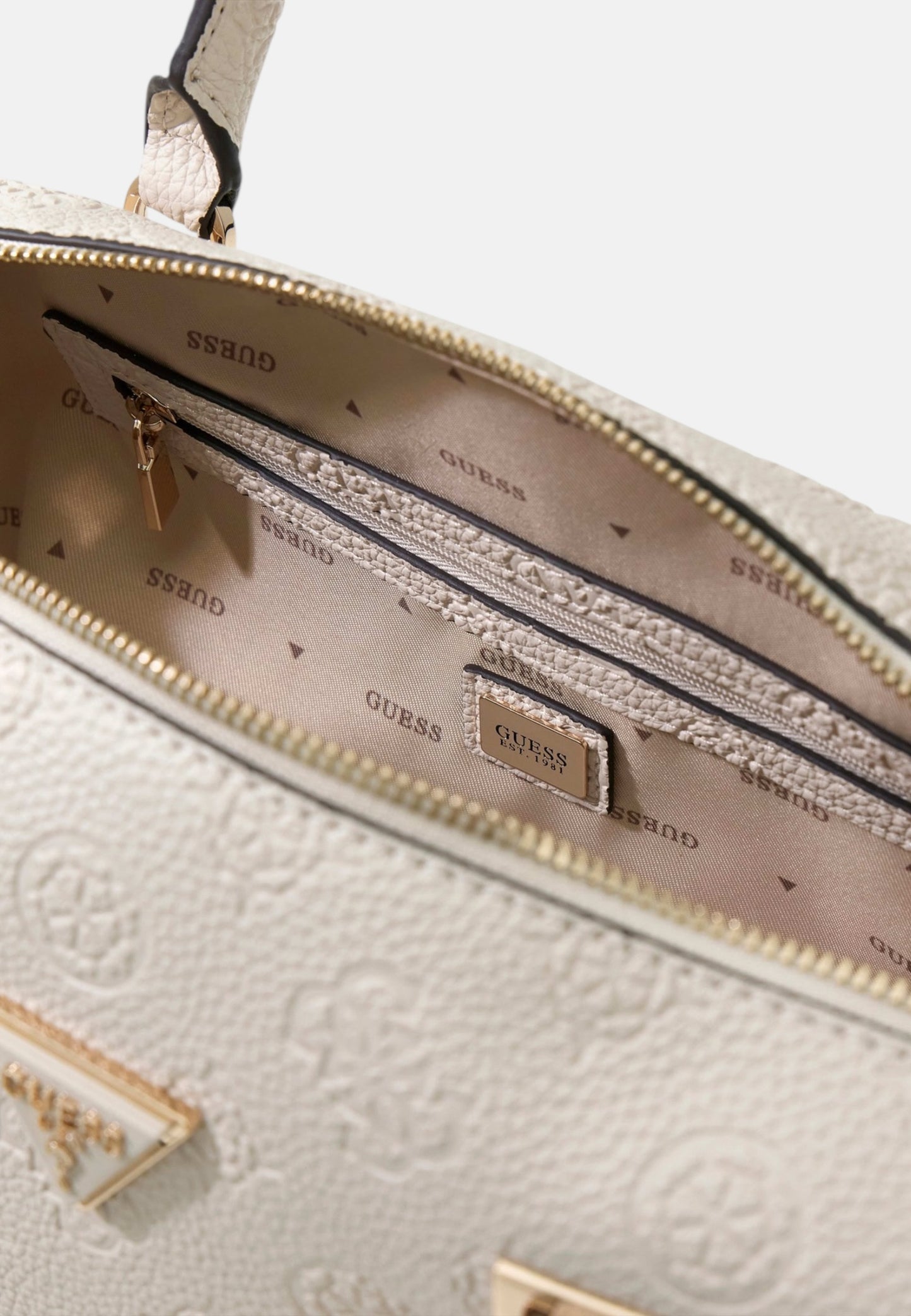 Borsa A Mano Donna Guess Box Satchel Cresidia Ii HWPD9888080