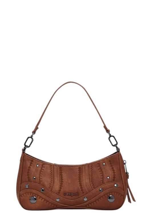 Borsa A Tracolla Donna Desigual  Embro Patch Alsacia Camel 25WAXPA7