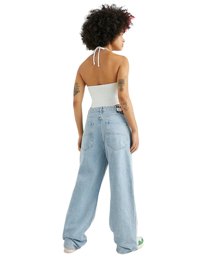 Body Senza Maniche Donna Tommy Jeans  Tonal Linear Strapless DW0DW15314