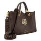 Borsa A Mano Donna Braccialini A Bauletto, Doppio con tracolla removibile e regolabile, Chiusura con clip, Con pochette interna removibile, Charm gioiello a forma di margherita, Dimensioni: 31 x 13 x 23 Cm Amy Bijoux B19211YY