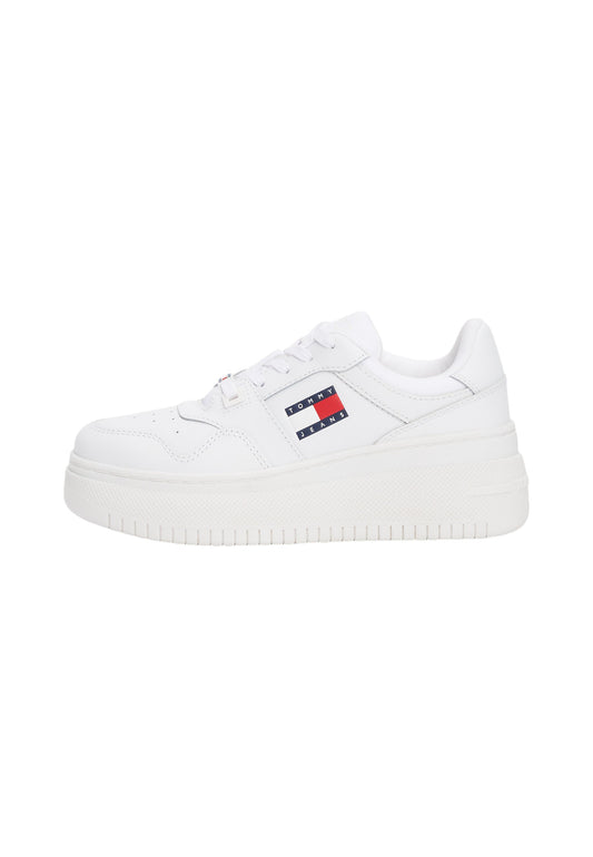 Sneakers Basse Donna Tommy Jeans  Tjw Retro Basket Flag EN0EN02506