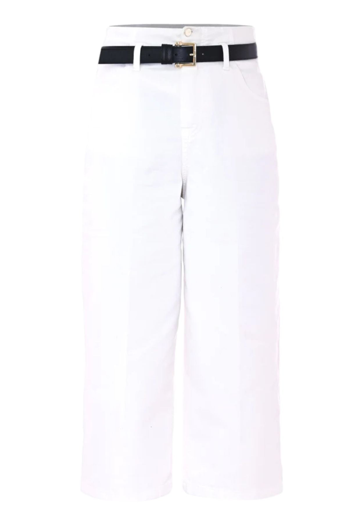 Pantaloni  Donna Kocca Crop Larghi A Vita Alta Kleo P24PPC1833ABUN2322