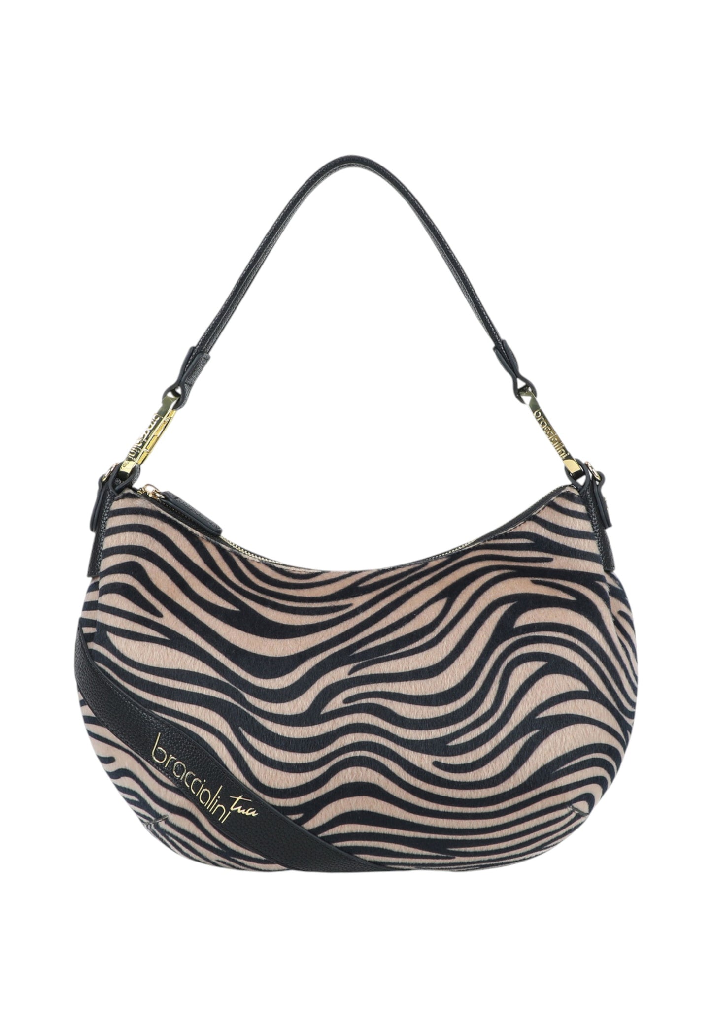 Borsa A Spalla Donna Braccialini Zebra Beth Animalier B18572YY