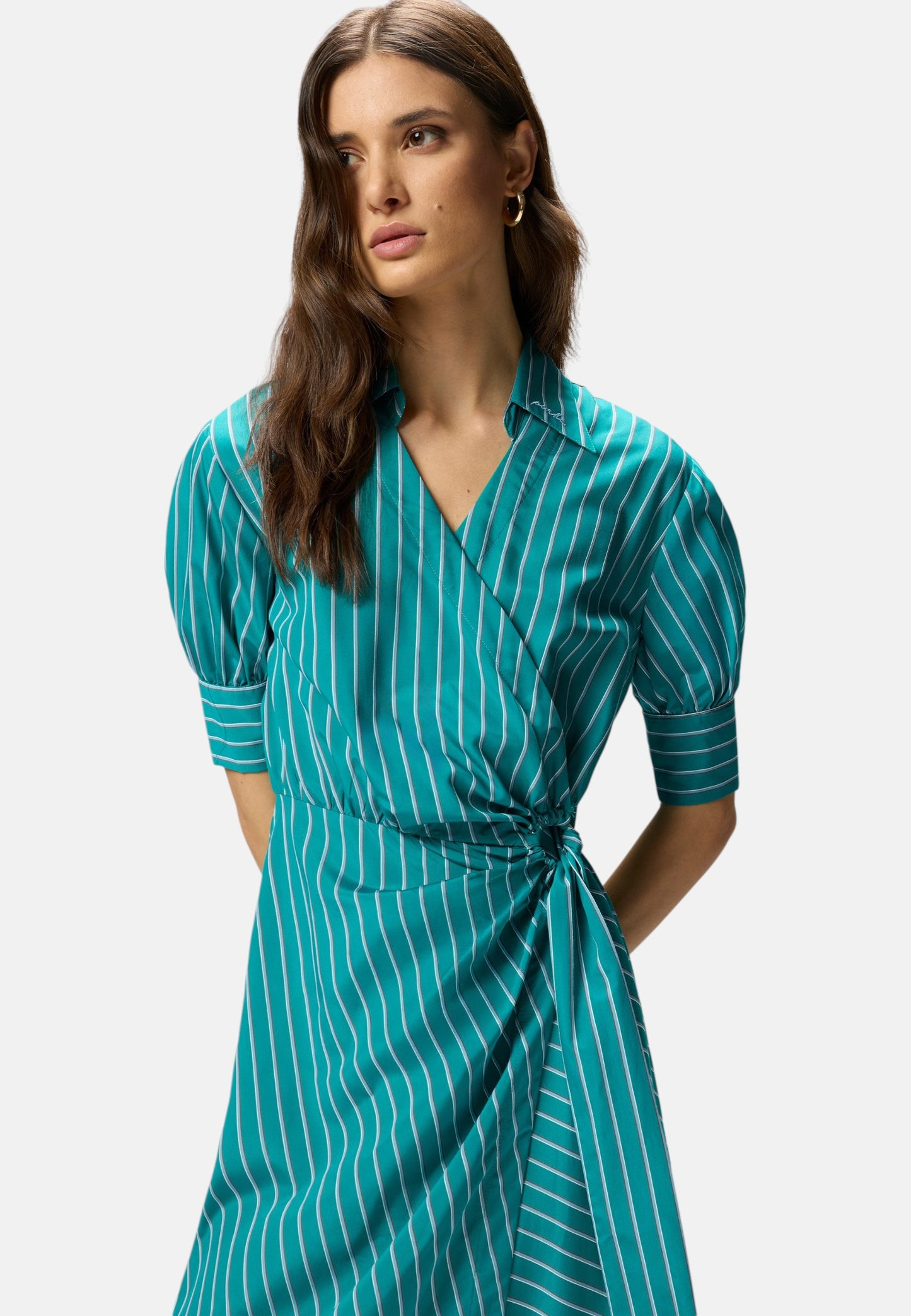 Vestito Lungo Donna Pinko Con Motivo A Righe Alexandra 106669A33Q