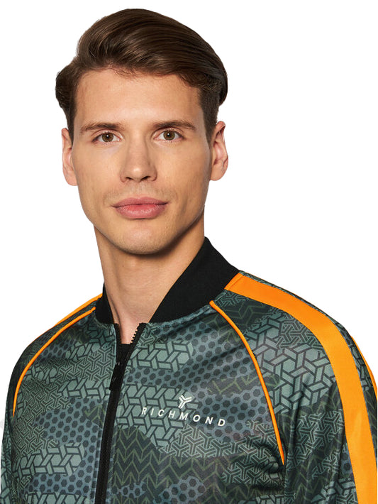 Felpa Con Zip Uomo John Richmond   UMA21033FE