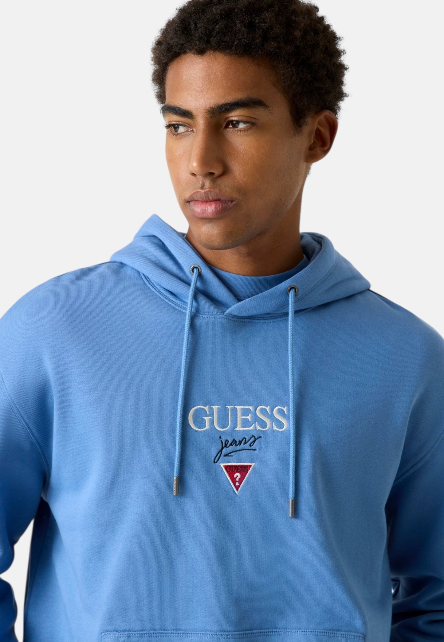 Felpa Con Cappuccio Uomo Guess  Gj Baker Logo M6RQ26KCPR1