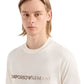 T-Shirt Manica Corta Uomo Emporio Armani Con Logo Ricamato Drawing 3D1TG31JPZZ