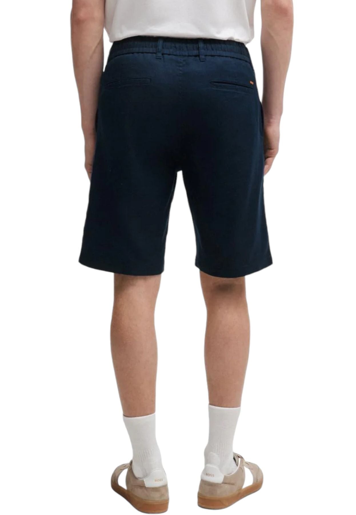 Pantaloncini Chino Uomo Boss Tapered Fit  50513027