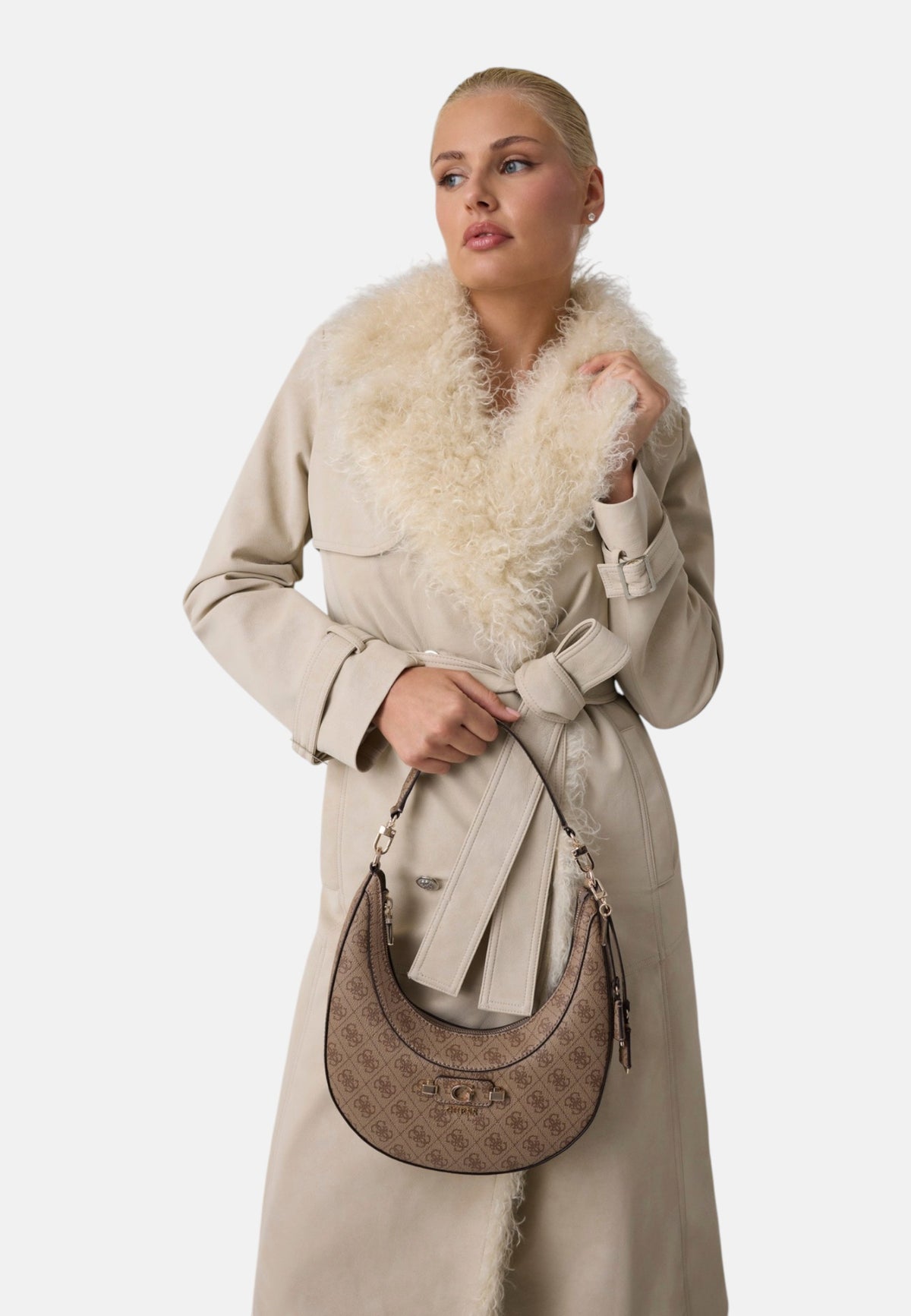 Borsa A Spalla Donna Guess Hobo Lindsey HWSG9749010