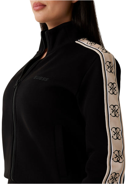 Felpa Con Zip Donna Guess  Britney V2YQ16KB3P2