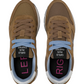 Sneakers Basse Donna Sun68 Stile Running, Nylon E Suede, Logo Ricamato Ally Solid Z46201