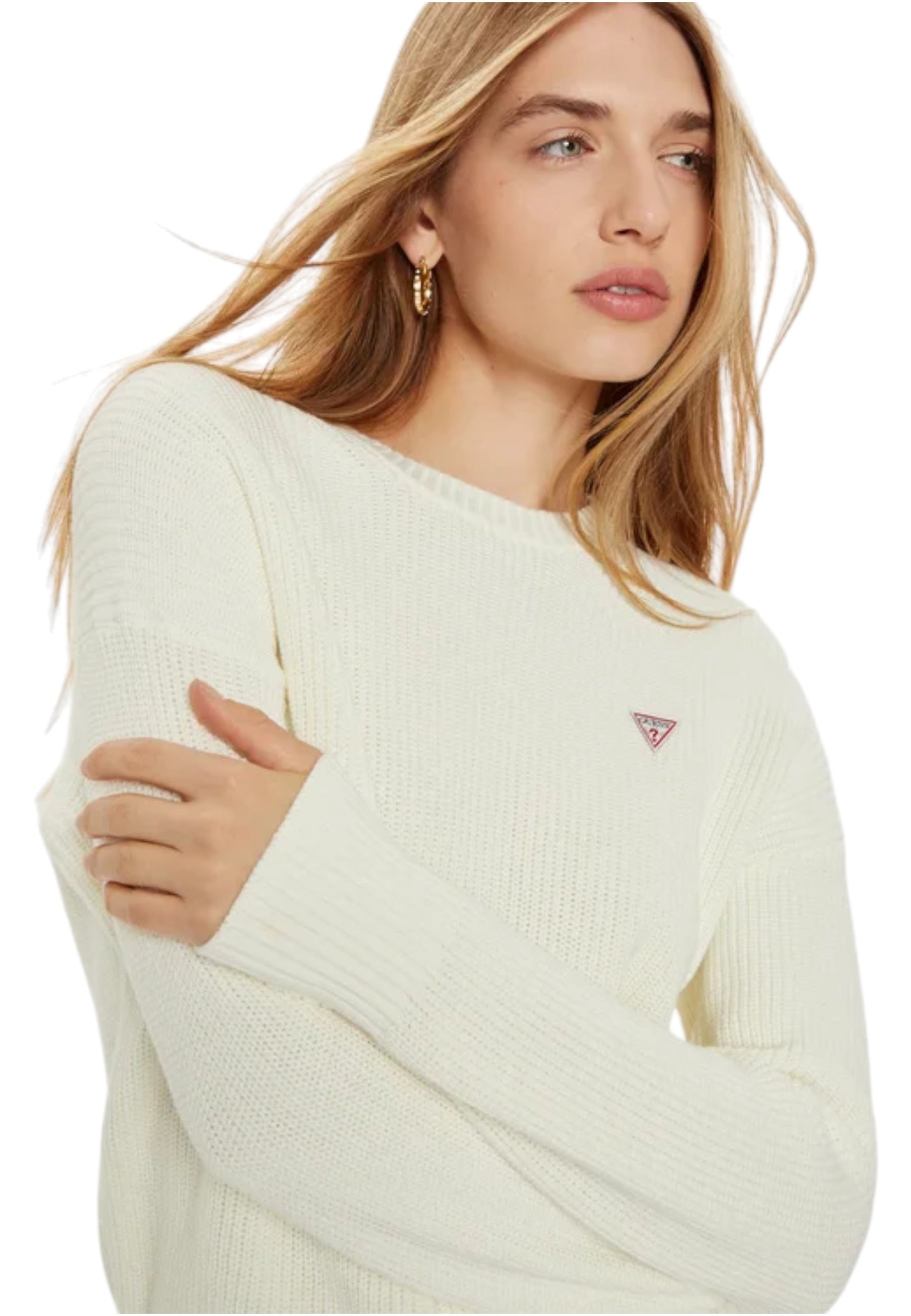 Maglione A Girocollo Donna Guess  Gj Mini Triangle W4BR08Z3HM1